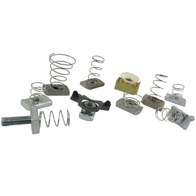 качество  Carbon Steel M10 M12 Spring Wing Nut for Channel Steel фабрика